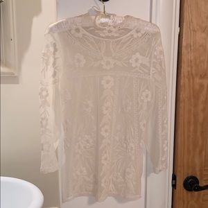 Sheer Sundance top